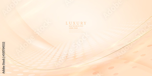 Abstract background decorated with elegant golden lines. modern vector illustration design
