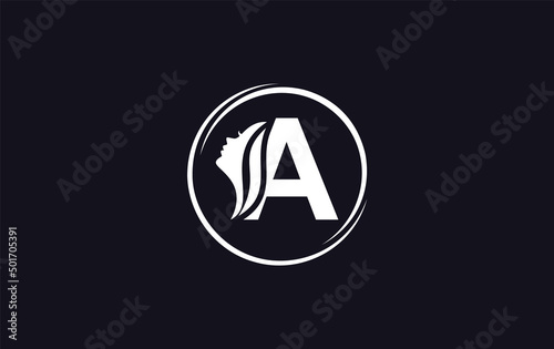Purple beauty spa and hair logo and symbol design with the letter and alphabet A Free Download Purple beauty spa and hair logo and symbol design with the letter and alphabet A - GFXLoad