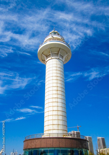 Rizhao Seaside Lighthouse, Shandong Province, China  
