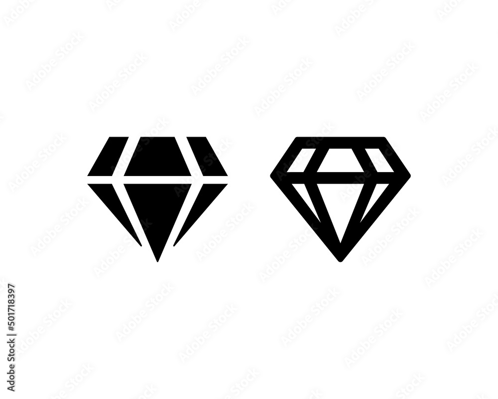 Diamond vector icon. Gaming, precious crystal stone sign for mobile concept and web design. Rich symbol isolaed. Vector EPS 10 Diamond vector icon. Gaming, precious crystal stone sign for mobile concept and web design. Rich symbol isolaed. Vector EPS 10