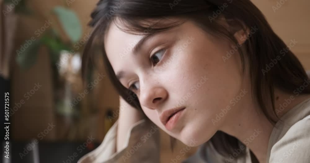 Nervous young woman feeling stress, regretting a mistake, emotions of despair and pain, suffering from psychological problem. She grabs her head, feels frustration and depression after wrong choice. Nervous young woman feeling stress, regretting a mistake, emotions of despair and pain, suffering from psychological problem. She grabs her head, feels frustration and depression after wrong choice.