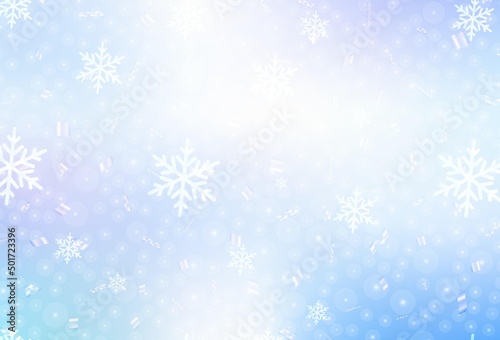 Light Pink, Blue vector template in carnival style.