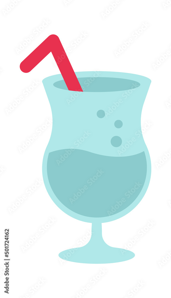Cocktail fresh drink. Vector illustration Cocktail fresh drink. Vector illustration
