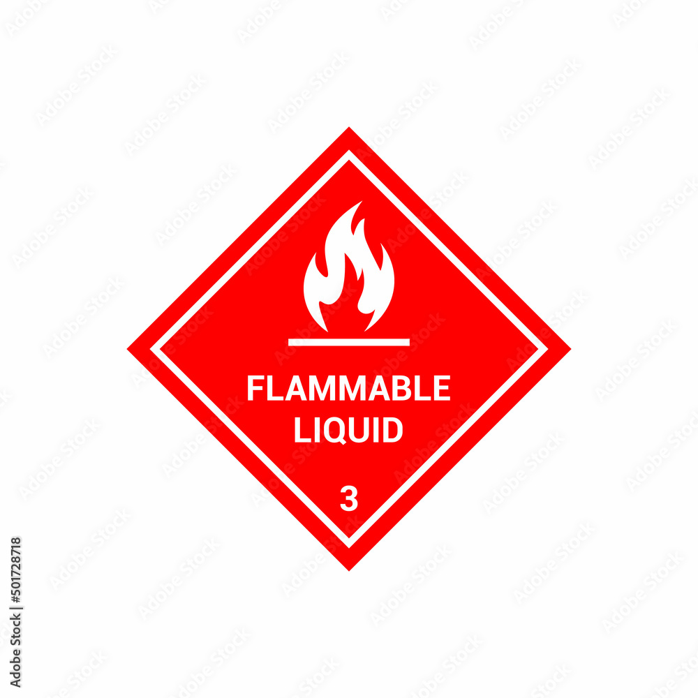 Flammable Liquid Symbol Sign. vector illustration Flammable Liquid Symbol Sign. vector illustration