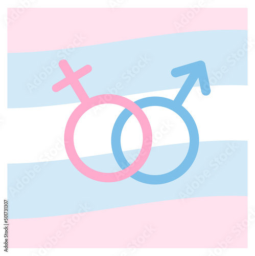 Sign with flag in honor of LGBT Pride Day. Illustration Stop homophobia for the International Day against Homophobia. Vector flat illustration with background. Use as banner, poster, sticker, print