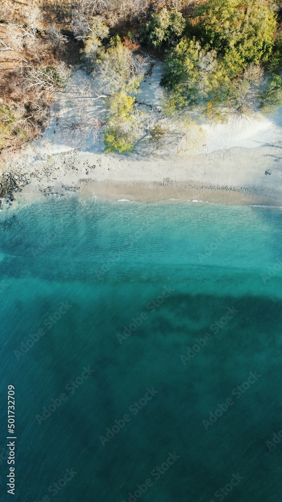 Aerial view of Sea - Costa Rica, Central America Aerial view of Sea - Costa Rica, Central America