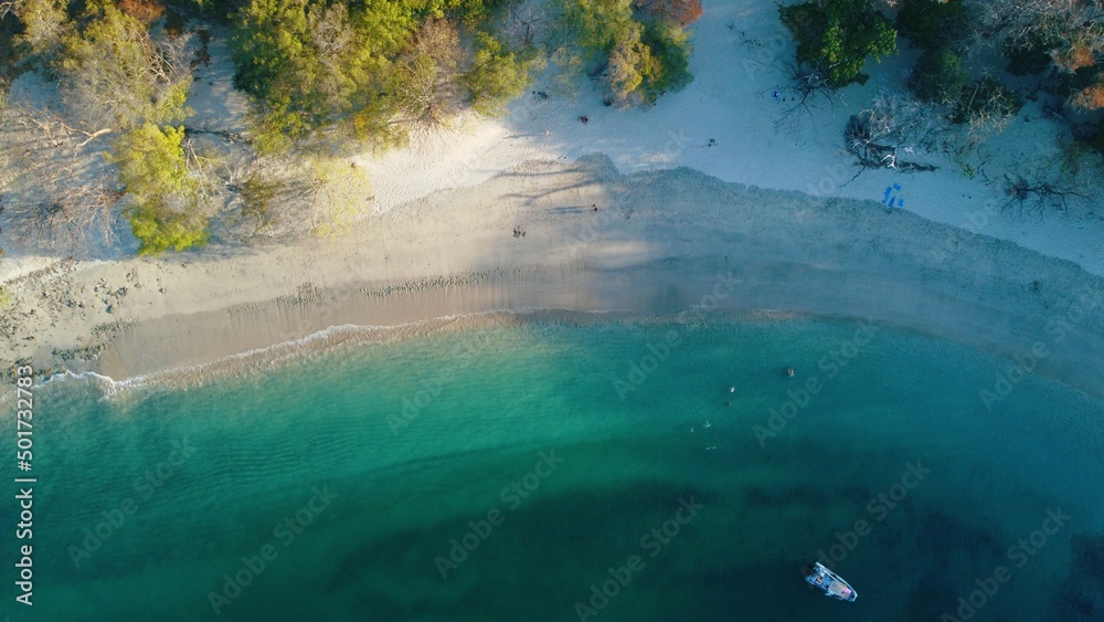 Aerial view of Sea - Costa Rica, Central America Aerial view of Sea - Costa Rica, Central America