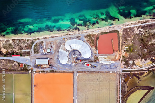 Canvastavla Alykes (salt pans) or Alyki (singular) Kitrous, Pieria, Central Macedonia, Greece