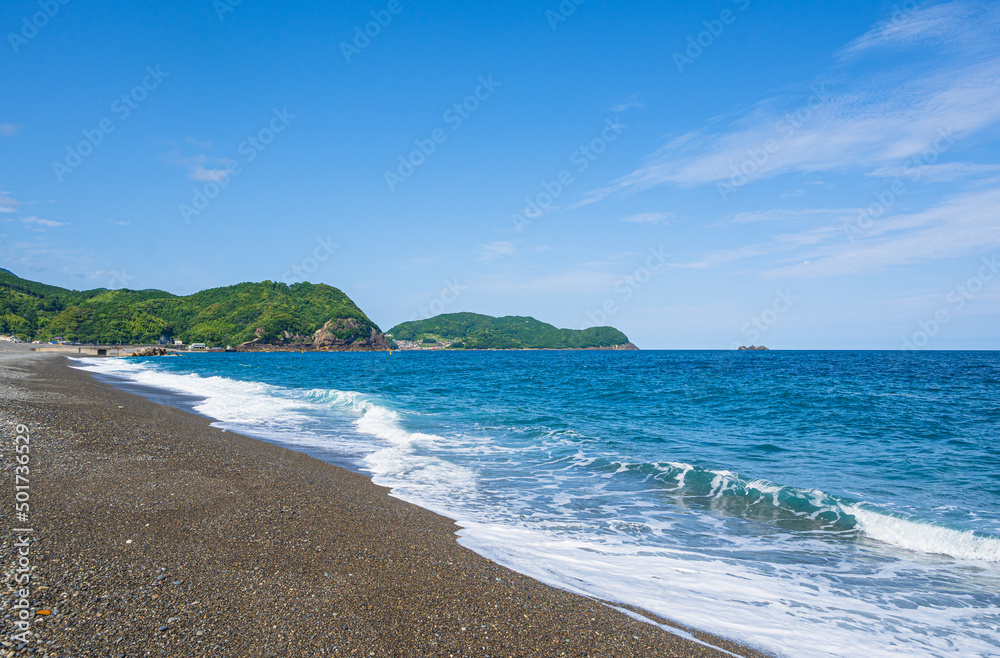Obraz premium 七里御浜海岸