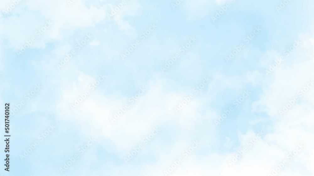Sunny sky background illustration material.