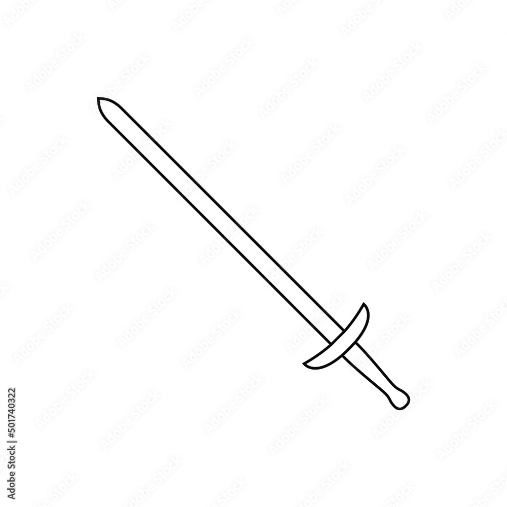 Sword icon vector set. saber illustration sign collection. weapon symbol. steel logo. Sword icon vector set. saber illustration sign collection. weapon symbol. steel logo.