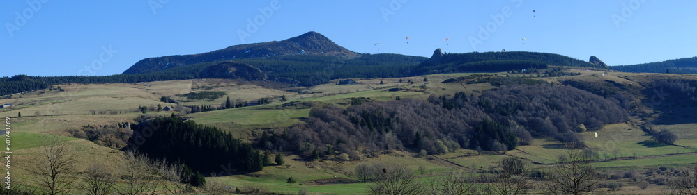 Obraz premium Entre Mézenc et Meygal