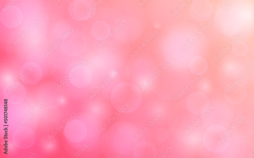 Red Galaxy bokeh soft light abstract background, Vector eps 10 illustration bokeh particles, Background decoration