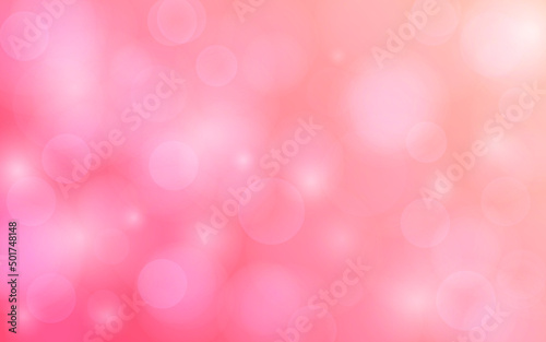 Red Galaxy bokeh soft light abstract background, Vector eps 10 illustration bokeh particles, Background decoration