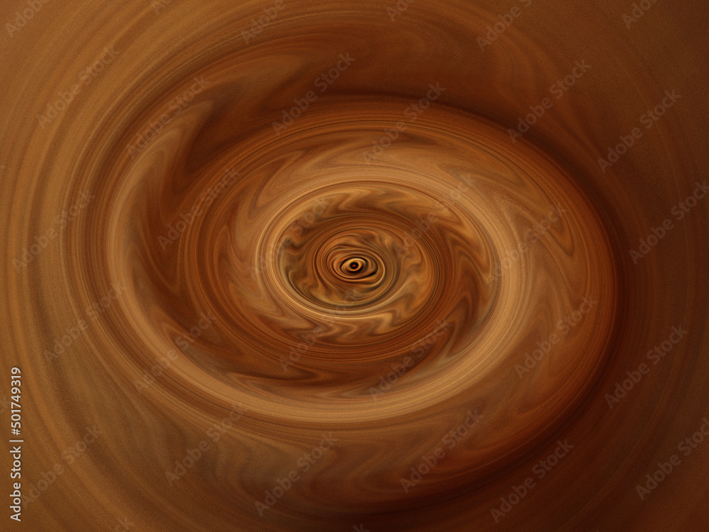 red spiral waves abstract background