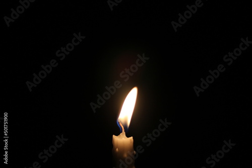 Candlelight in the darkness