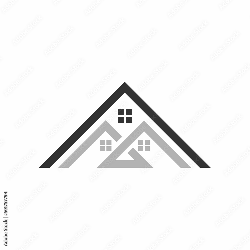 house home roof logo vector icon house home roof logo vector icon