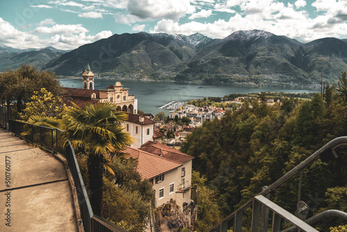 Madonna del Sasso Locarno Schweiz Lago Maggiore Tessin Wallfahrtskirche Orselina wallpaper Instagram Foto Panorama