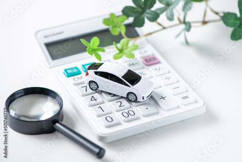 Naklejka 車 自動車 販売イメージ