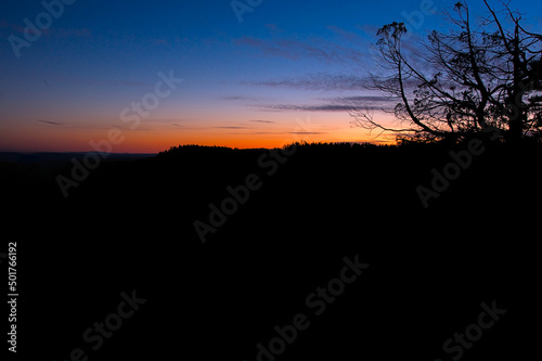 SantaFe National Forest Sunset. photo