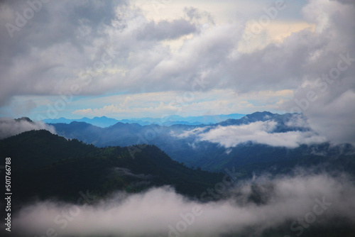 clouds playing with mountain © TareqIbn