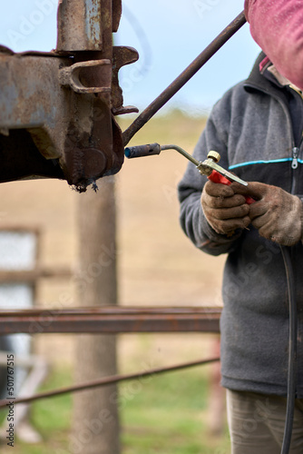 welder at work