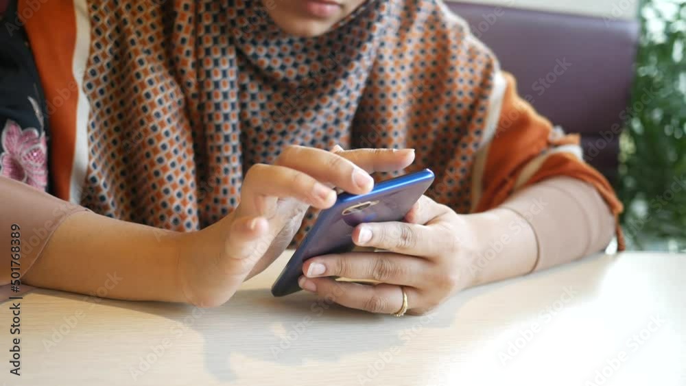 close up of women hand holding smart phone close up of women hand holding smart phone