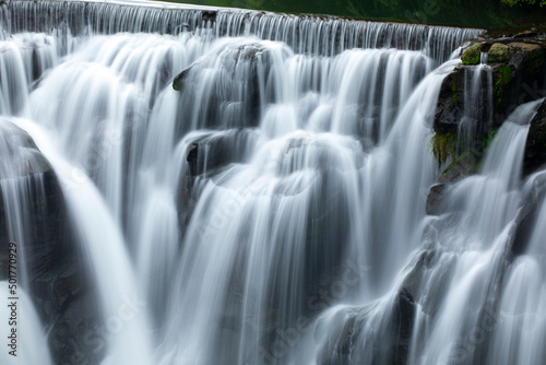 Taiwan, waterfall, Shifenliao waterfall, park