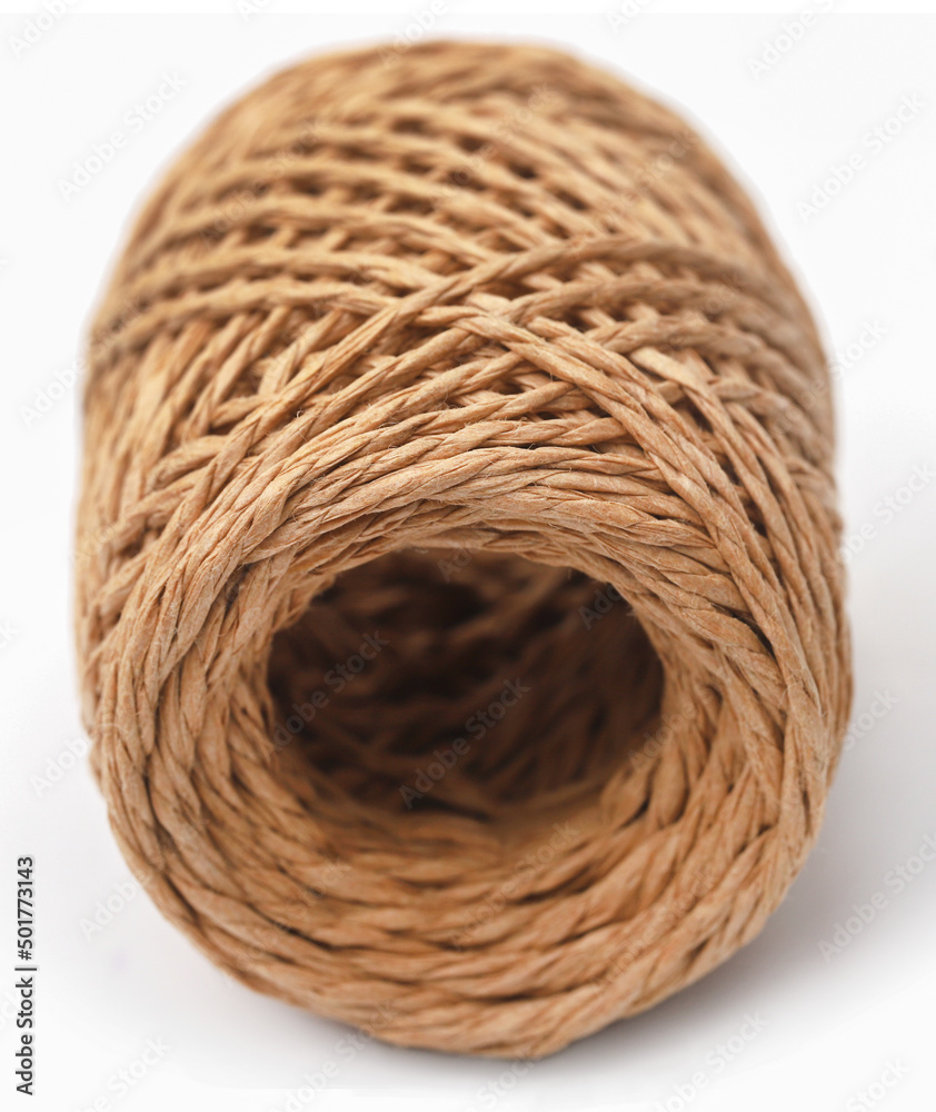 Thread ball made of natural jute fiber Thread ball made of natural jute fiber