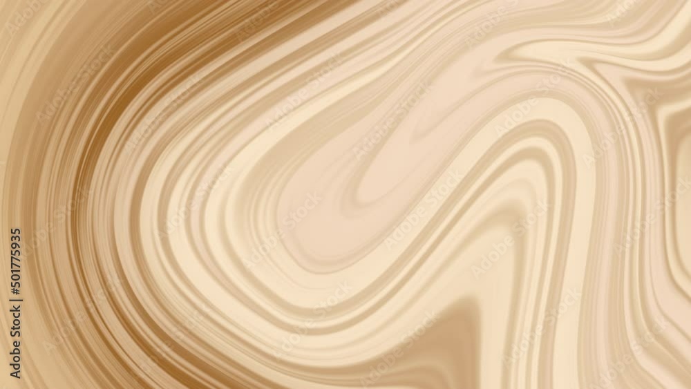 Flowing Paint - 3d animation of liquid paint