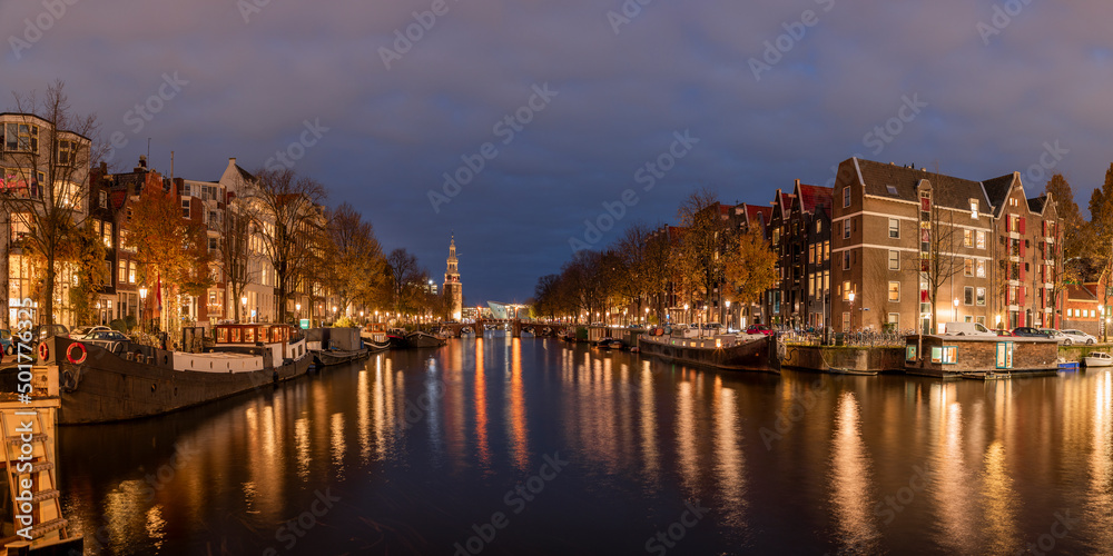 Amsterdam Panorama by night