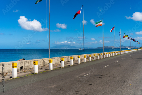Φωτογραφία The new seawall at Charlestown, Nevis