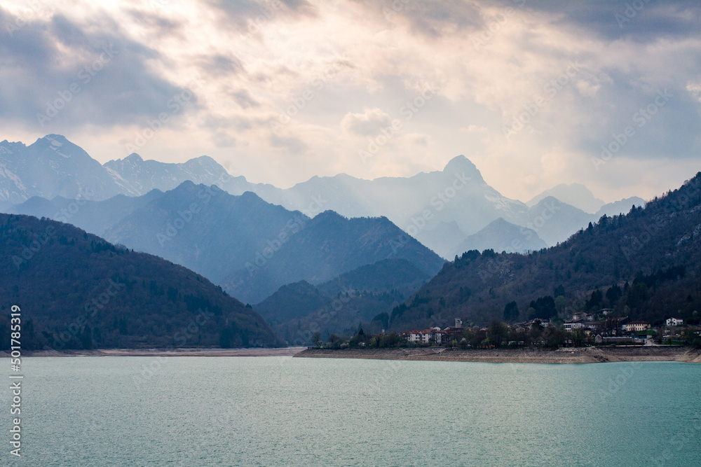 lake in the mountains, Italy