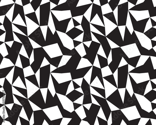 Seamless polygonal pattern background, creative design templates