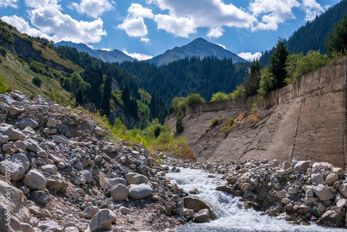 mountain river in the mountains