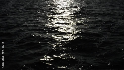 Saiing out into the ocean