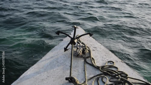 Boat on the sea