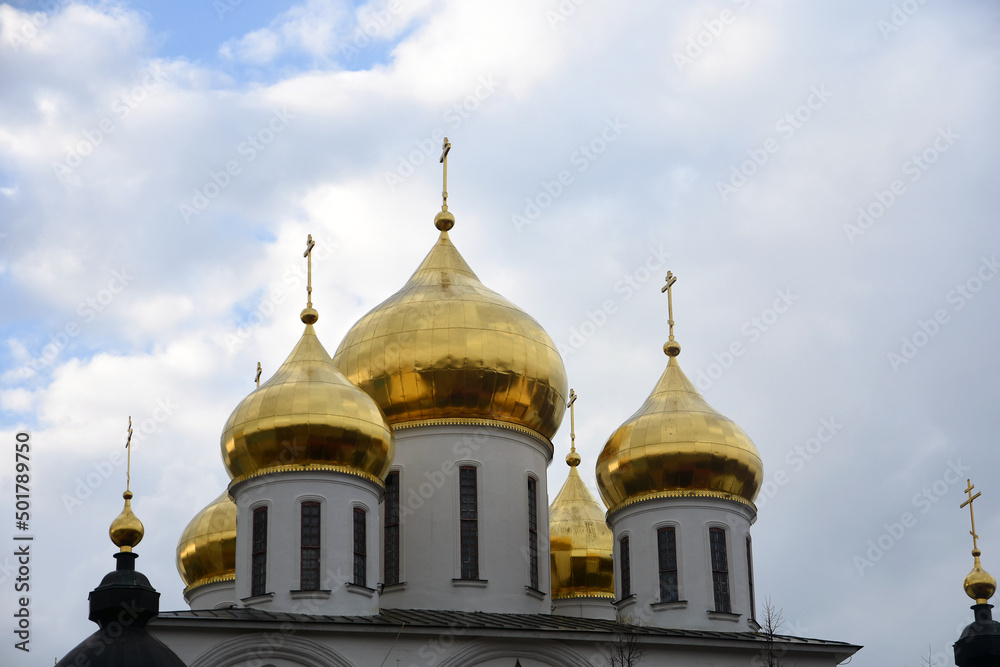 Kremlin in Dmitrov town, Russia. 