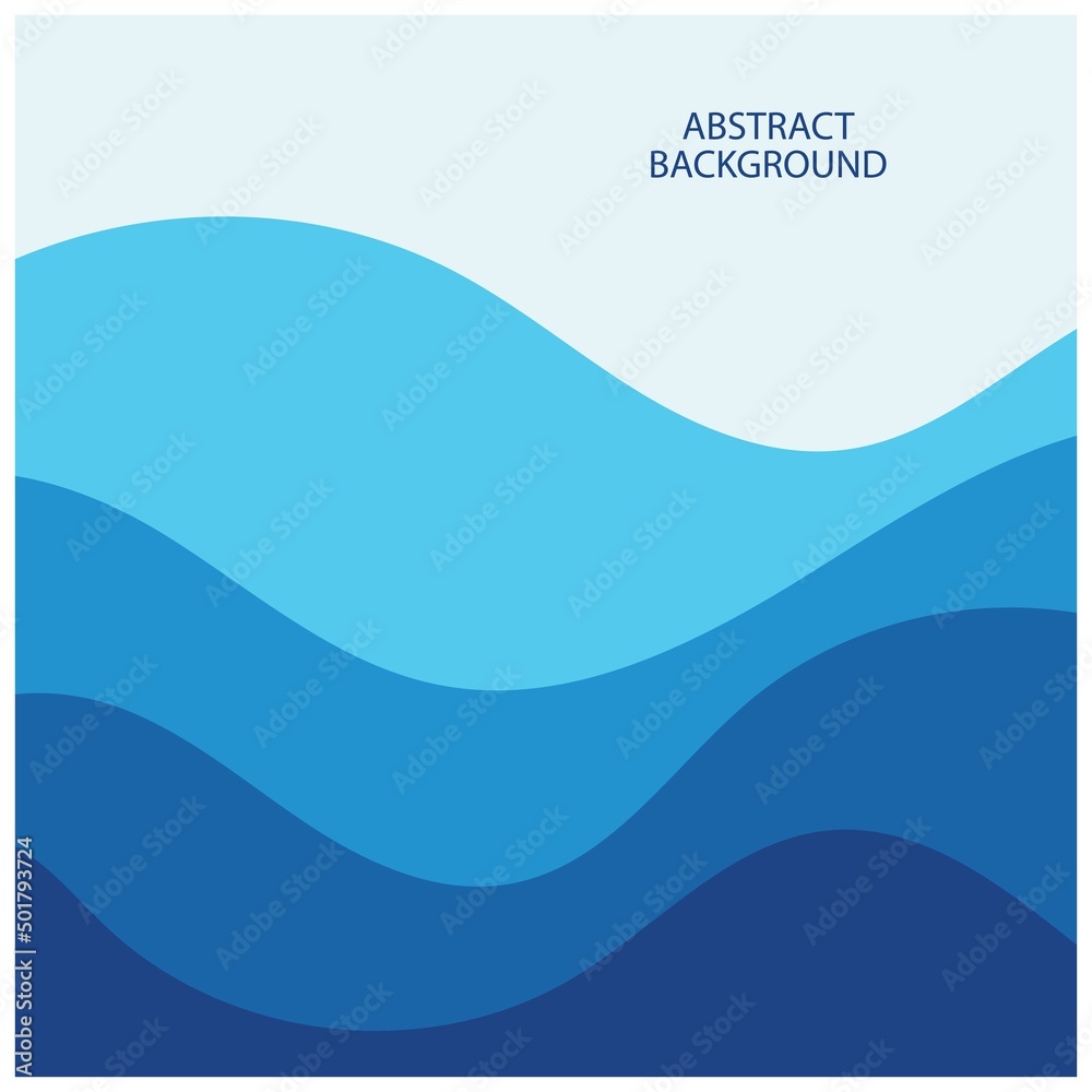 Fototapeta premium Abstract Water wave design background