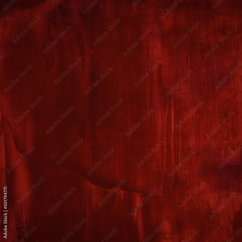 Dark red background. Versatile artistic image for creative design projects: posters, banners, cards, book covers, magazines, prints, wallpapers. Oil on canvas.