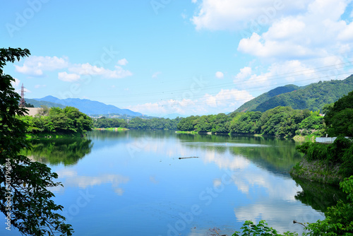 津久井湖 神奈川県相模原市の風景