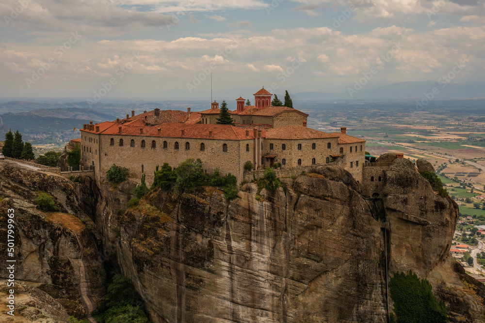 Obraz premium Meteora Monasteries region of Thessaly in Greece