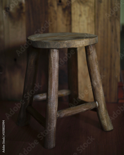 piso madera, banqueta rustica stool chair
