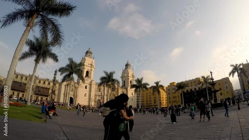 Plaza de armas breña - Lima - Perú photo