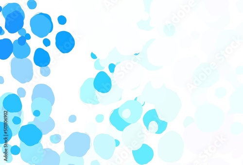 Light BLUE vector texture with disks.