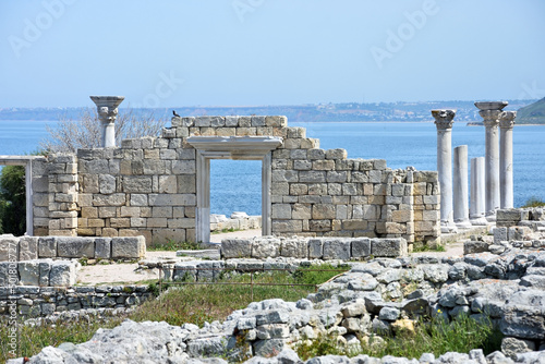 Ruins of Tauric Chersonese in Sevastopol, Crimea