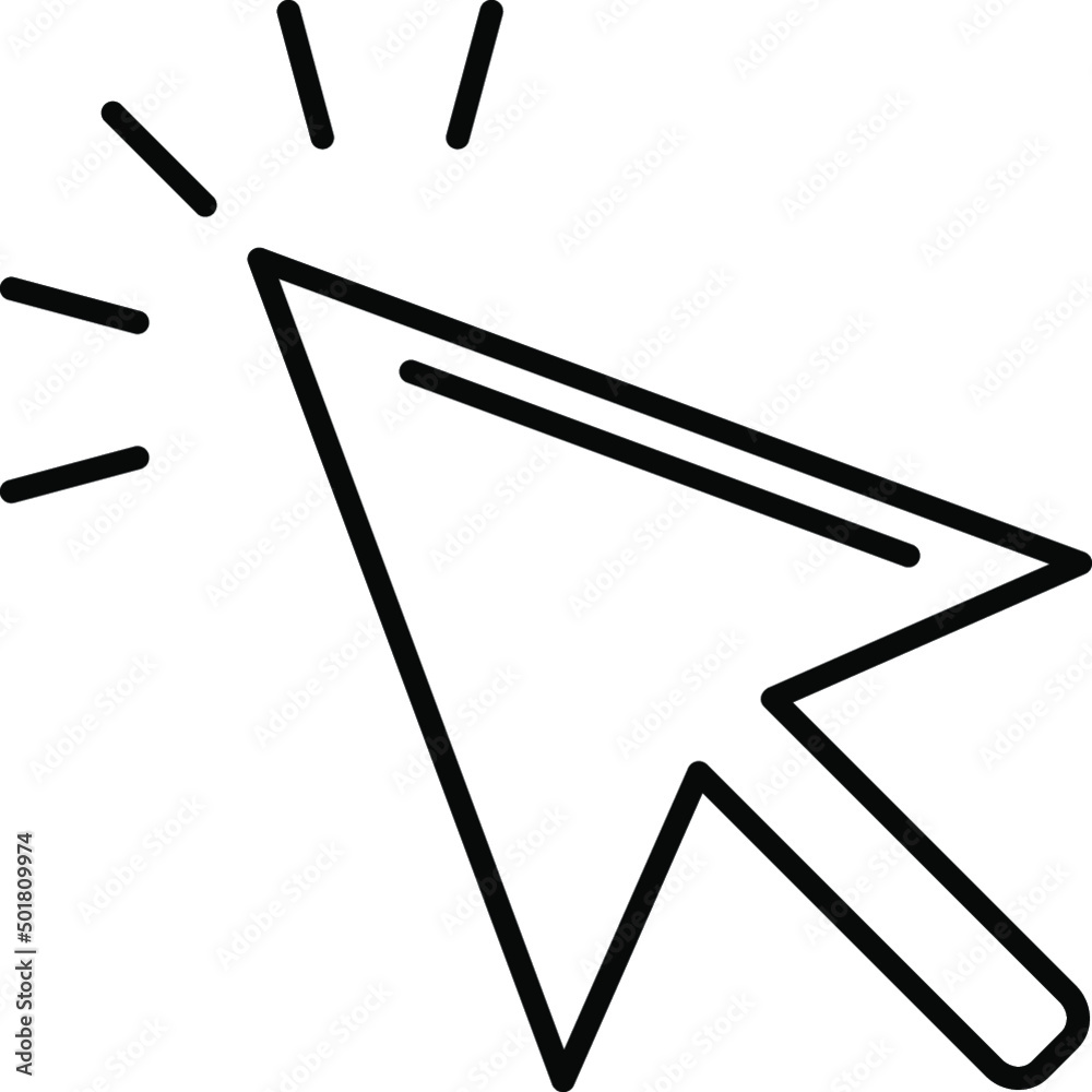 Unique Line Black Icon