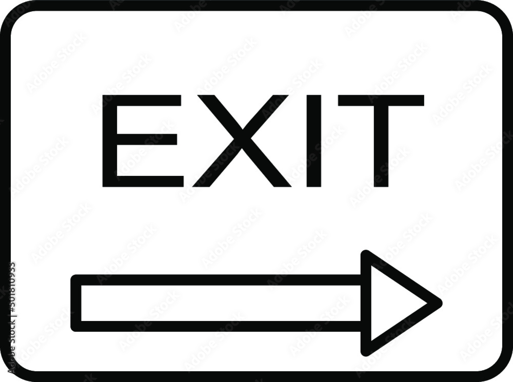 Unique Line Vector icon