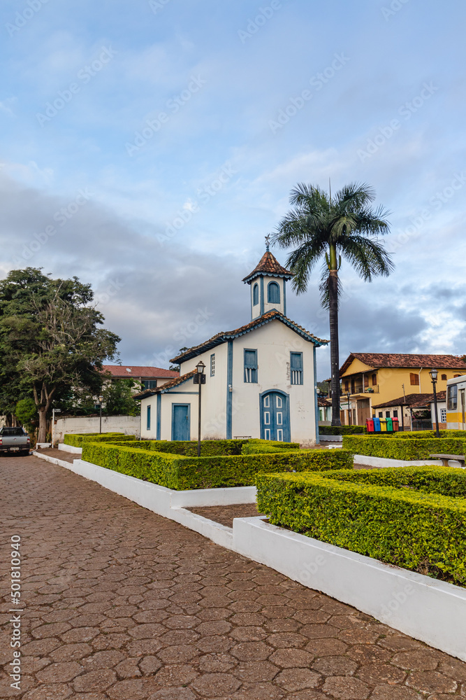 church in the city of São Gonçalo do Rio Preto, State of Minas Gerais, Brazil