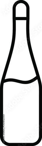 Unique Line vector Icon